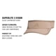 thumbnail image 2 of Visor Adidas Superlite para hombre, gorra deportiva ligera, 2 of 6