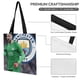 thumbnail image 3 of Gianluigi Donnarumma Bolso de tela con estampado de lienzo para mujer, bolsa de compras reutilizable y estética, con cremallera interior, regalo para mujer, 35 × 40 cm., 3 of 6