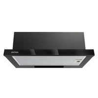 Groner - Campana Telescópica Black Glass 60 Cm