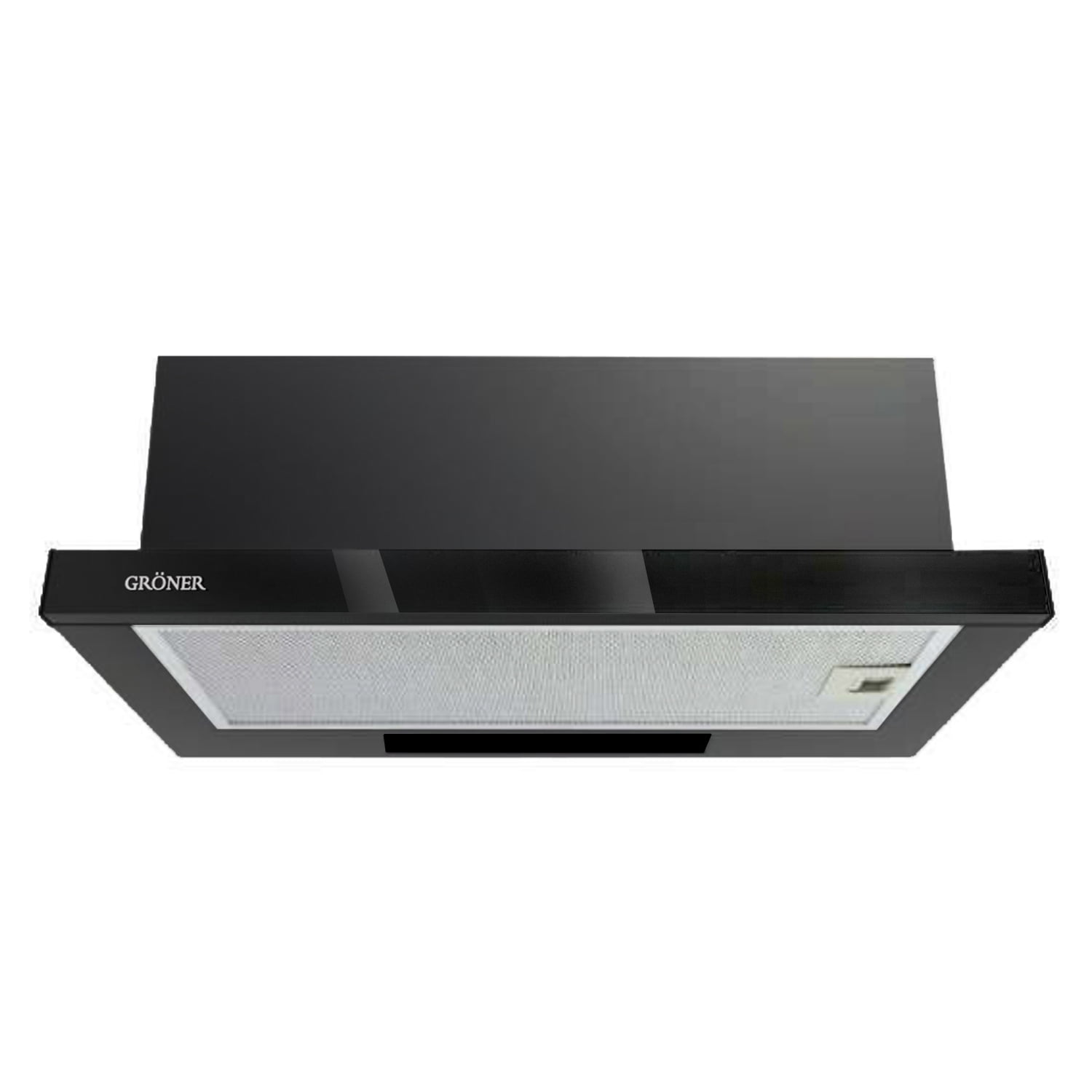 Groner - Campana Telescópica Black Glass 60 Cm