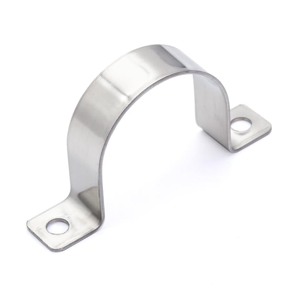Abrazaderas Para Conduit Soporte En U De Dos Orificios Acero Inoxidable 40 Mm