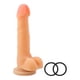 thumbnail image 3 of Arnés con Consolador Realístico y 2 Anillos de Soporte Extra, 3 of 5