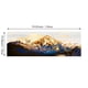 thumbnail image 3 of 1pc Canvas Painting, Abstract Landscape Mountain Scenery Oil Painting, Wall Art Decor, For Living Room, Bedroom, No Frame, 19.68nch*59.05inch, 3 of 4