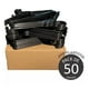 thumbnail image 2 of Pack 50 Colgadores Ganchos Ropa Plástico Negro, 2 of 3