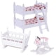 thumbnail image 5 of 1/12 Casa De Mu?ecas Muebles En Miniatura Litera Cuna Caballo Mecedora Conjunto Dormitorio, 5 of 5