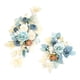 thumbnail image 1 of 2 Piezas De Flores Artificiales Para Arco De Boda, Para Fondo De Pared, Puerta De Entrada, Color Azul, 1 of 5