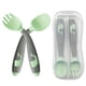 thumbnail image 1 of Twisted Forks And Spoons With Boxes, Heat-resistant, BPA-free Baby Products Set, With A Travel Safe Box - Easy To Grip And Bend, Suitable For Infant Feeding And Training, 1 of 4