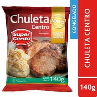Chuleta De Cerdo Centro 140 G Super Cerdo