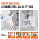 thumbnail image 5 of Silla de ducha VEVOR, altura ajustable, antideslizante, capacidad de 500 libras, 5 of 9