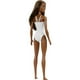 thumbnail image 2 of Traje de baño Barbie Doll Beach con diseño de bandera estadounidense, morena, 2 of 3