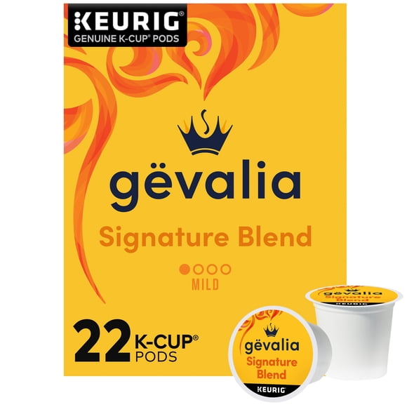 Cápsulas de café Gevalia Signature Blend tostado suave, 22 unidades