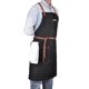 thumbnail image 4 of Delantal DingSay Trendy Denim Negro con Tirantes Cruzados, 4 of 9