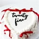 thumbnail image 2 of Cake Topper Snvpnyd Twenty Fine Birthday Party Black Acrílico, 2 of 5