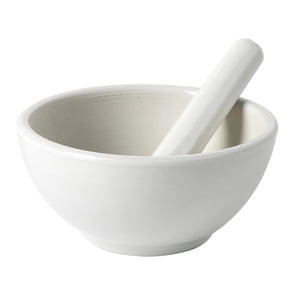 Bothyi - Juego De Mortero Y Maja Para Mezclar Utensilios De Cocina Diy, Cuenco De Cerámica Para Moler Ajo L