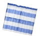 thumbnail image 3 of Cortinas De Bolsillo De Varilla De Cenefa Corta A Rayas De Ventana Azul De Cocina, 3 of 4