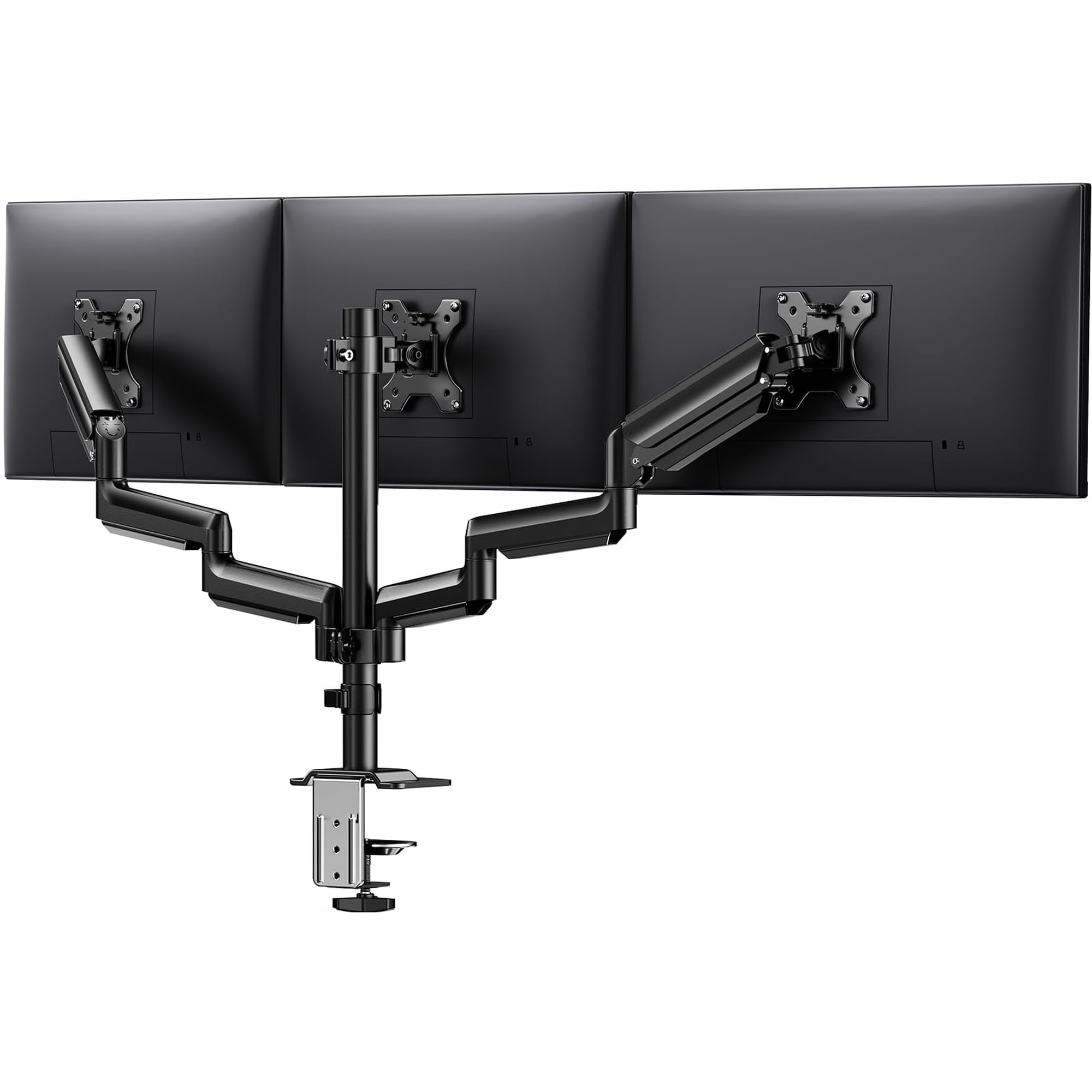Soporte De Triple Monitor Ergear Gas Spring Para 13 A 27 Pulgadas