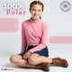 thumbnail image 4 of Pack 6 Poleras Camisetas Polar Primera Capa Cuello Beatle Manga Larga Colores Surtido Niña, 4 of 10