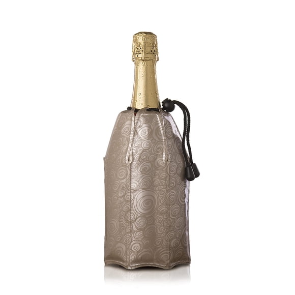 Enfriador de champán Vacu Vin Active Cooler Platinum, dorado