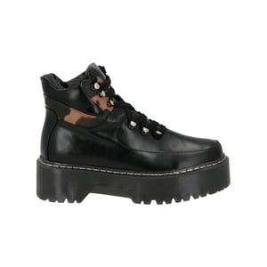 Botin Mujer Negro Plataforma Candela Police