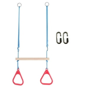 Auckland Outdoor - Columpio Barra Trapecio Con Anillos Gimnasio Multicolor