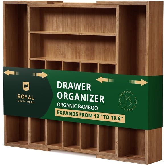Organizador De Cajones De Cocina Luxury Bamboo