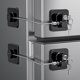 thumbnail image 1 of Traba de seguridad para refrigerador, 2 unidades y 4 llaves, 1 of 3