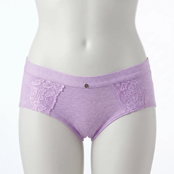 Pantaleta Mujer Lady Genny C-325 Algodón Spandex Melange Encaje