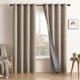 thumbnail image 1 of Cortinas de ventana CUCRAF 100% opacas para dormitorio, 132 x 244 cm, 1 of 9