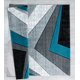 thumbnail image 4 of Alfombra decorativa United Weavers Bristol Zine, 55 x 85 cm, color turquesa, 4 of 5
