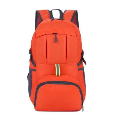 Xusx111 - 35l Ultraligero Ligero Empaquetable Plegable Viaje Camping Senderismo Deportes Al Aire Libre Mochila Mochila (orange)