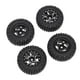 thumbnail image 2 of 4pcs 1/24 RC Crawler Wheels Neumáticos Aptos Para Axial SCX24 00002 00001 Negro B, 2 of 3