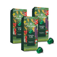 Pack Cápsulas Juan Valdez Orgánico 3X 8 Un.