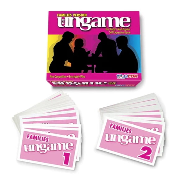Game TaliCor Pocket Ungame Families con 70 cartas alegres