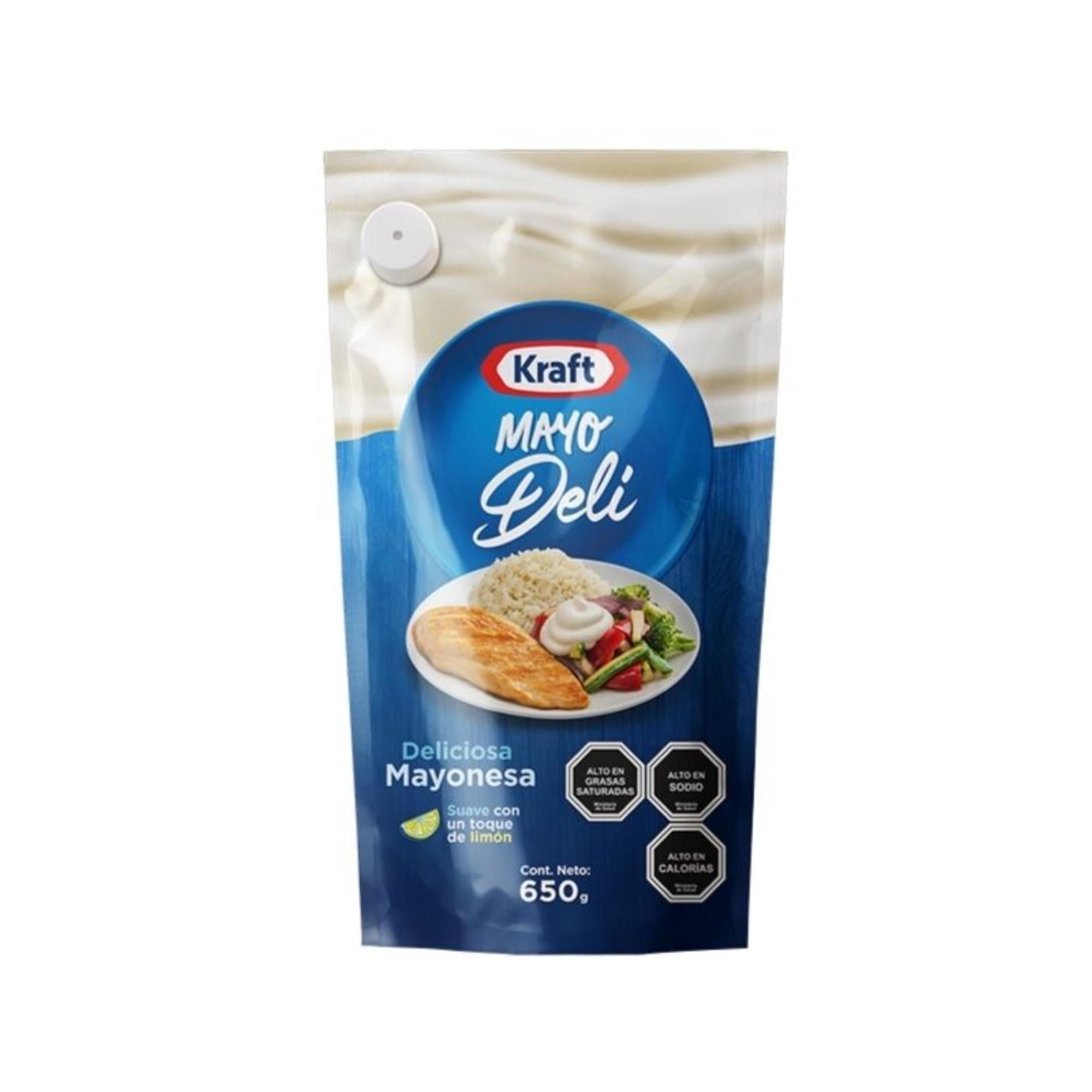 Mayonesa Deli Doypack 650 g Kraft