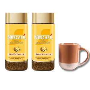 Nescafé - Pack 2 Café Nescafe Fina Selección On Vainilla Frasco 95G + Mug