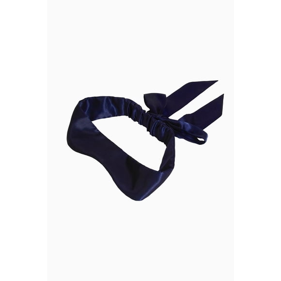 Atrevida Antifaz de Satin Azul