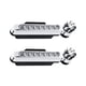 thumbnail image 5 of 2 Piezas De Luz De Circulación Diurna ABS Para Automóviles Con Energía Eólica Para Automóviles Auto White, 5 of 5