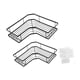 thumbnail image 1 of Estante De Ducha De Esquina, Decoración De Pared, Canasto De Almacenamiento De Ducha Para El Hogar, Baño, Ducha, 2 Uds., 1 of 3