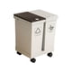 thumbnail image 1 of Papelera De Cocina Con Ruedas Cesto De Basura De Cocina Para Estudio, Entrada De Garaje, 40 L, 1 of 5