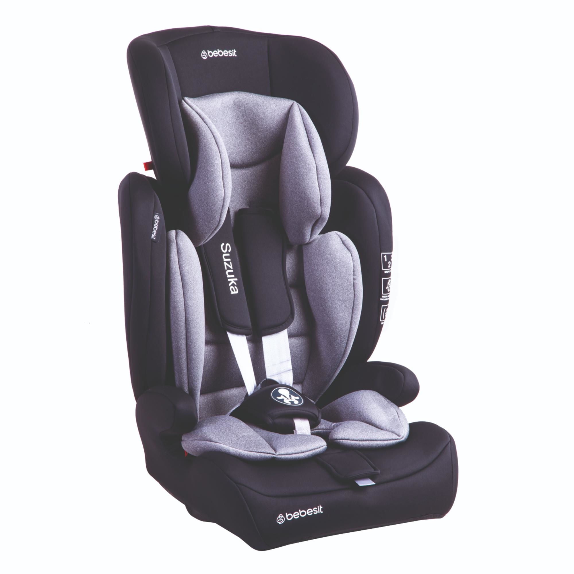 Bebesit - Silla De Auto Butaca Suzuk Gris