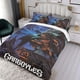 thumbnail image 3 of Gárgolas Conjunto de sábanas temático, trío de piezas, cómodo y amigable con la piel, diseño único, regalo de decoración para el hogar para familiares, amigos y fans,173cm *218cm, 3 of 6