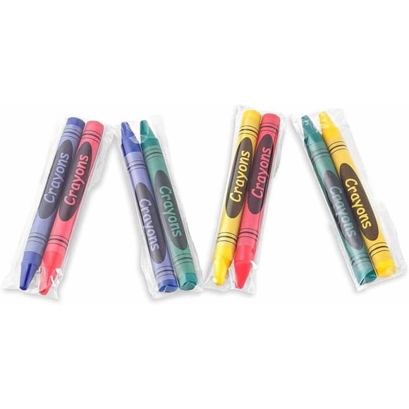 Juego De Crayones 500 Juegos De 2 Paquetes (1000 En Total)
