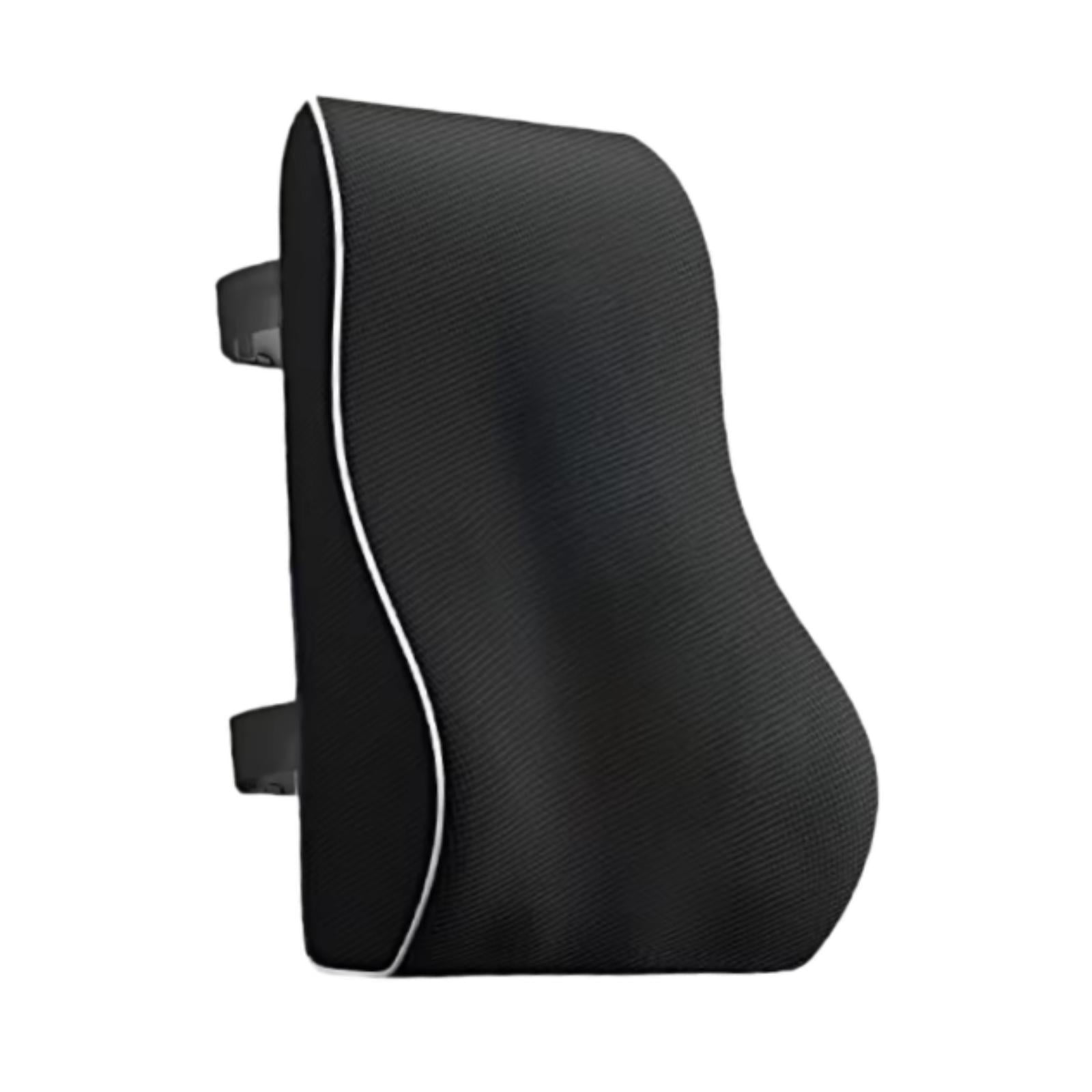 Magideal - Almohada De Apoyo Lumbar De Espuma Viscoelástica, Accesorio Liviano, Portátil, Fácil De Instalar, Cojín De Cintura De 7,7 X 5,7 Pulgadas Para Silla