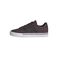 Zapatillas Adidas Daily 4.0 Unisex Para Adultos, Color Marrón Oscuro, Negro Y Blanco