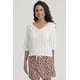 thumbnail image 4 of Polera Mujer Botones Decorativos Crudo, 4 of 7