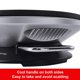 thumbnail image 4 of Plancha eléctrica Crepe Maker Health and Home de 13 pulgadas plateada, 4 of 6