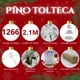 thumbnail image 3 of Árbol Navidad 2.10m Artificial Blanco Pino Pachon Jardimex, 3 of 6