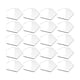 thumbnail image 2 of 20 piezas Tarjeta de licencia de nombre Tarjetas de asientos hexagonales con soporte Tarjetas de letreros de nombre Tarjetas de bricolaje para, 2 of 5