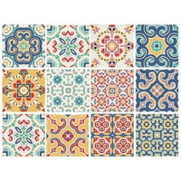 Dekofix - Azulejo Autoadhesivo Transparentes 15X15 Nairobi