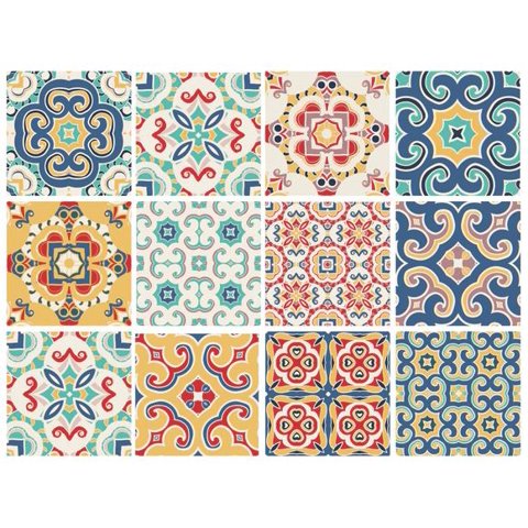 Dekofix - Azulejo Autoadhesivo Transparentes 15X15 Nairobi